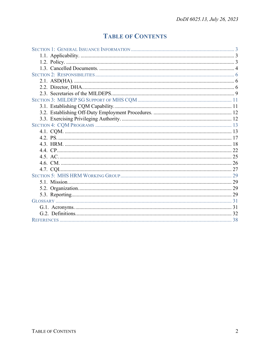 DoDI 6025.13 军队卫生系统的医疗质量保障与临床质量管理.pdf_第2页