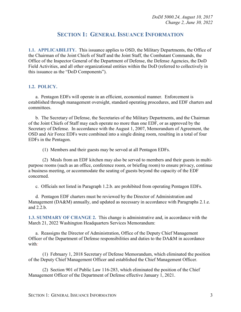 DoDI 5000.24 五角大楼行政餐饮设施.pdf_第3页