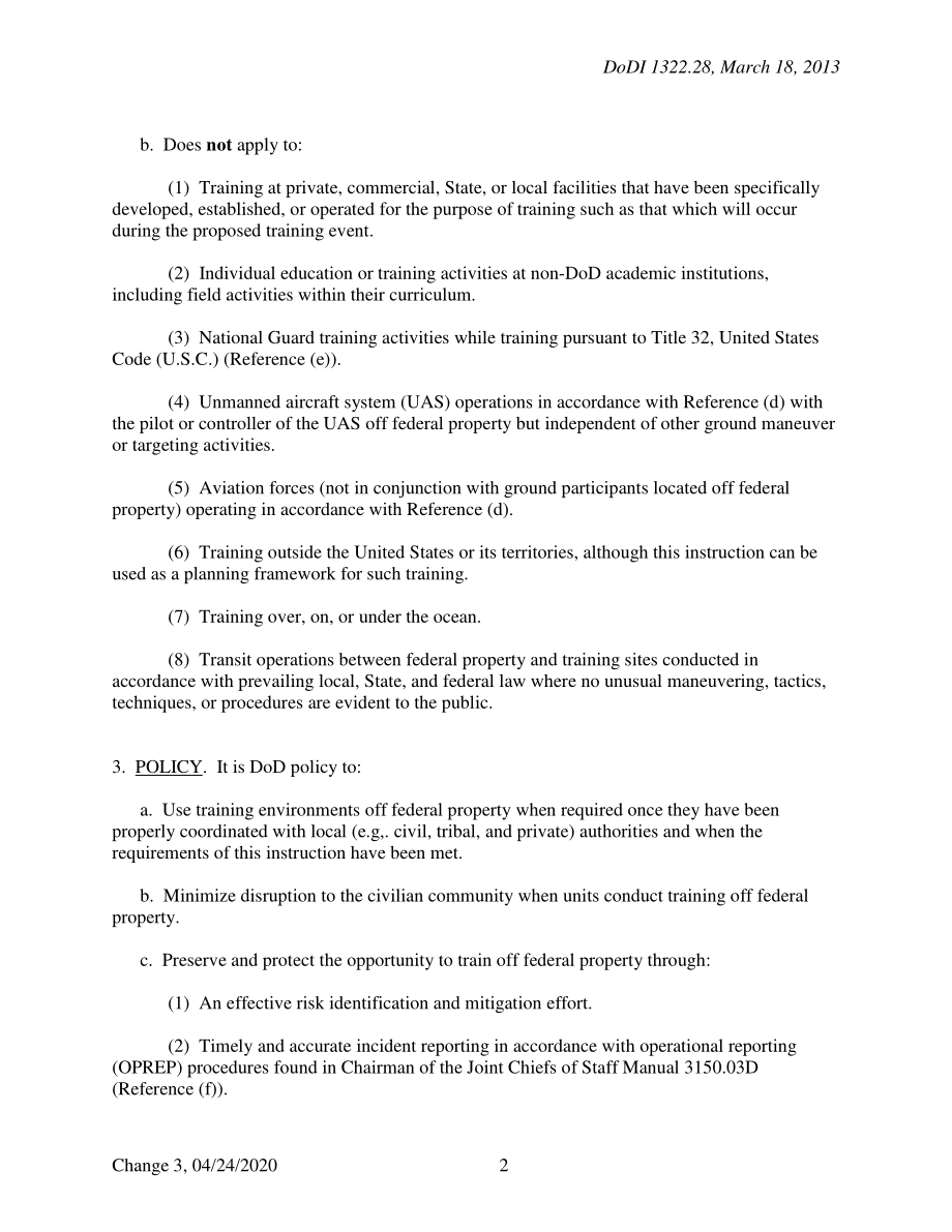 DoDI 1322.28 联邦房地产的现实军事训练（RMT）.pdf_第2页