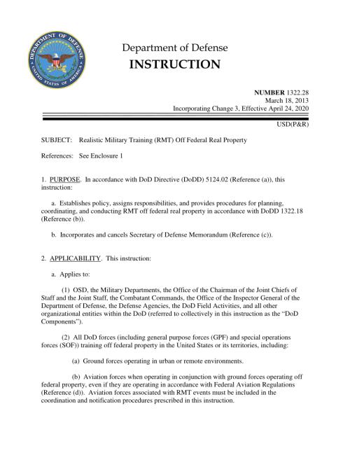 DoDI 1322.28 联邦房地产的现实军事训练（RMT）.pdf