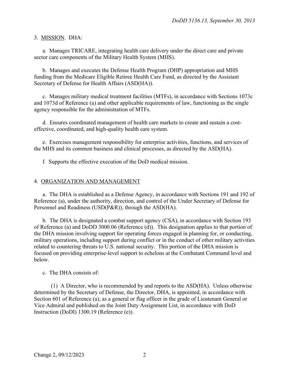 DoDD 5136.13 国防卫生局.pdf_第2页