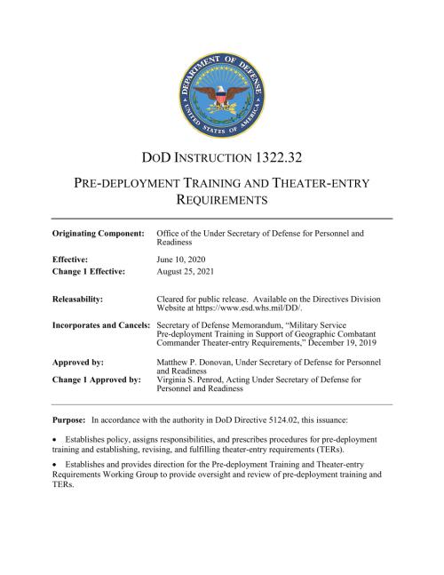 DoDI 1322.32 部署前培训和进入战区要求.pdf