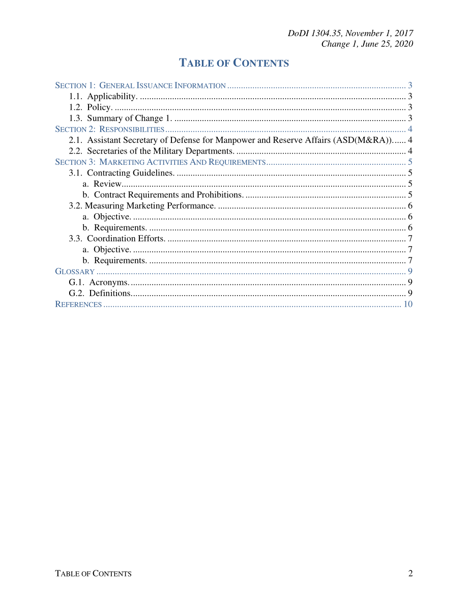 DoDI 1304.35 军事营销.pdf_第2页