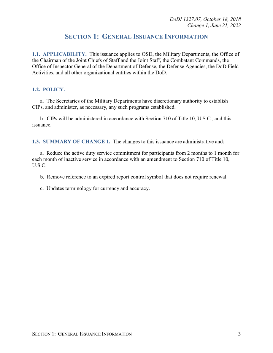 DoDI 1327.07 军人职业间歇计划.pdf_第3页