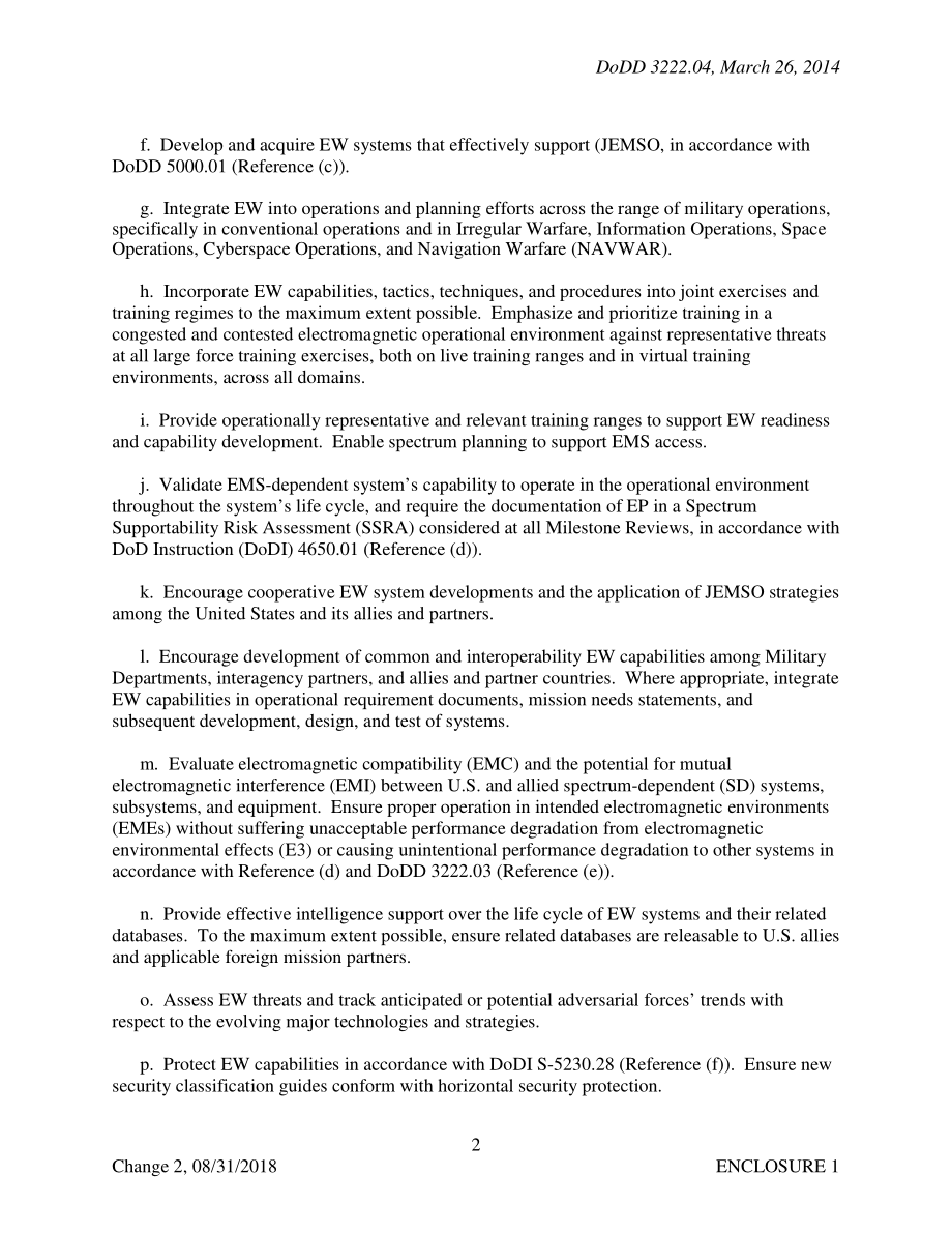 DoDD 3222.04 电子战（EW）政策.pdf_第2页
