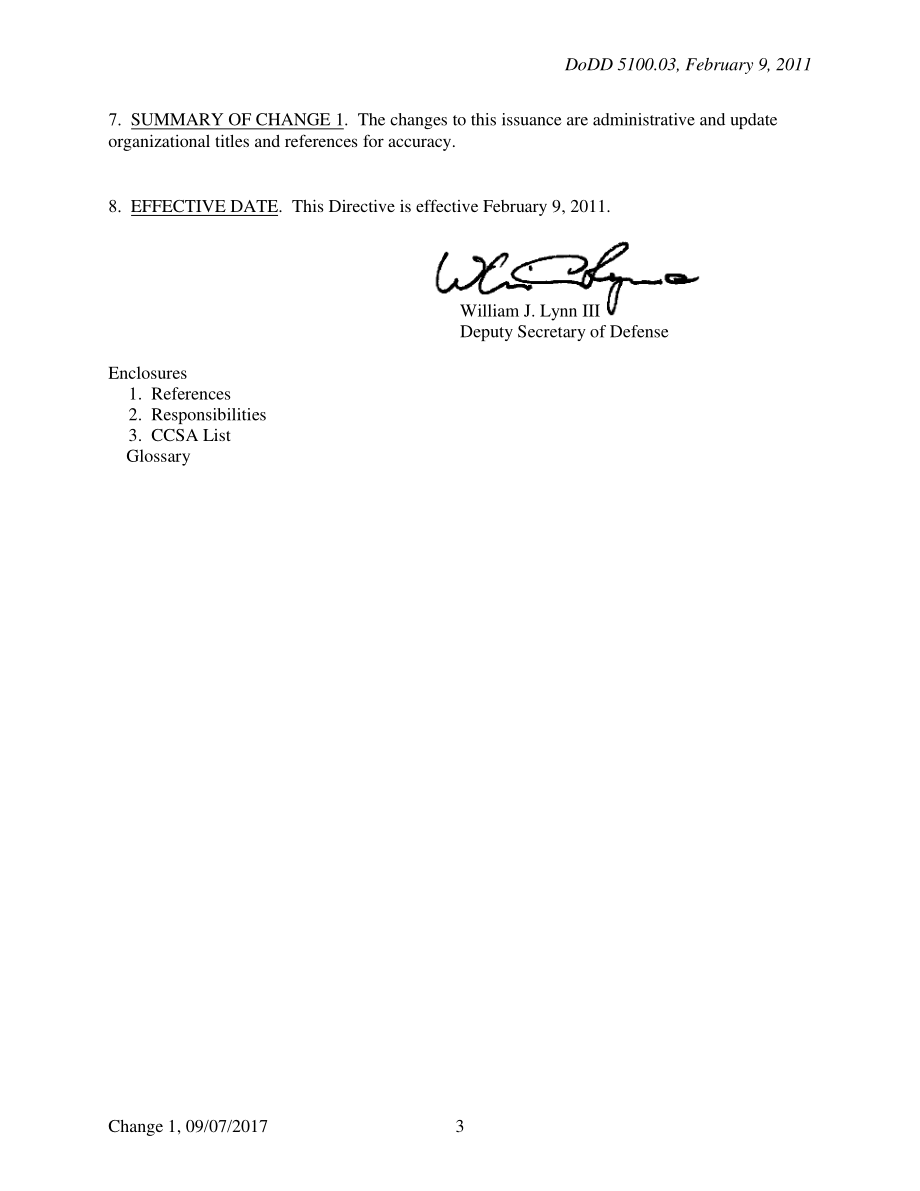DoDD 5100.03 战斗人员和下属统一指挥部总部的支持.pdf_第3页