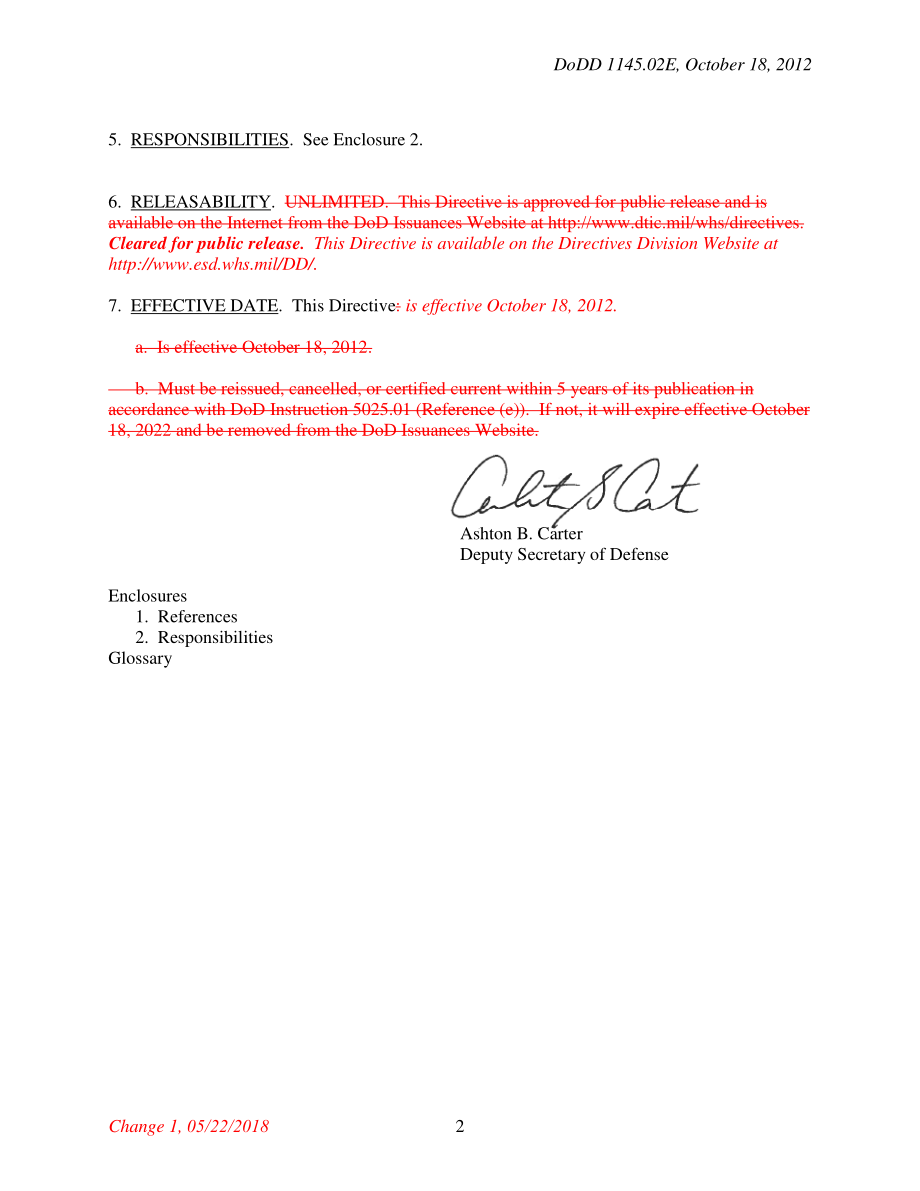 DoDD 1145.02E 美国军事入口处理司令部（USMEPCOM）.pdf_第2页