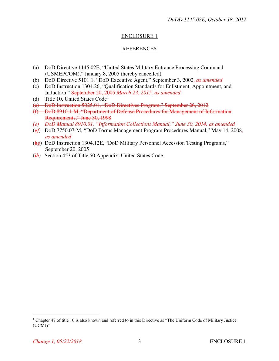 DoDD 1145.02E 美国军事入口处理司令部（USMEPCOM）.pdf_第3页