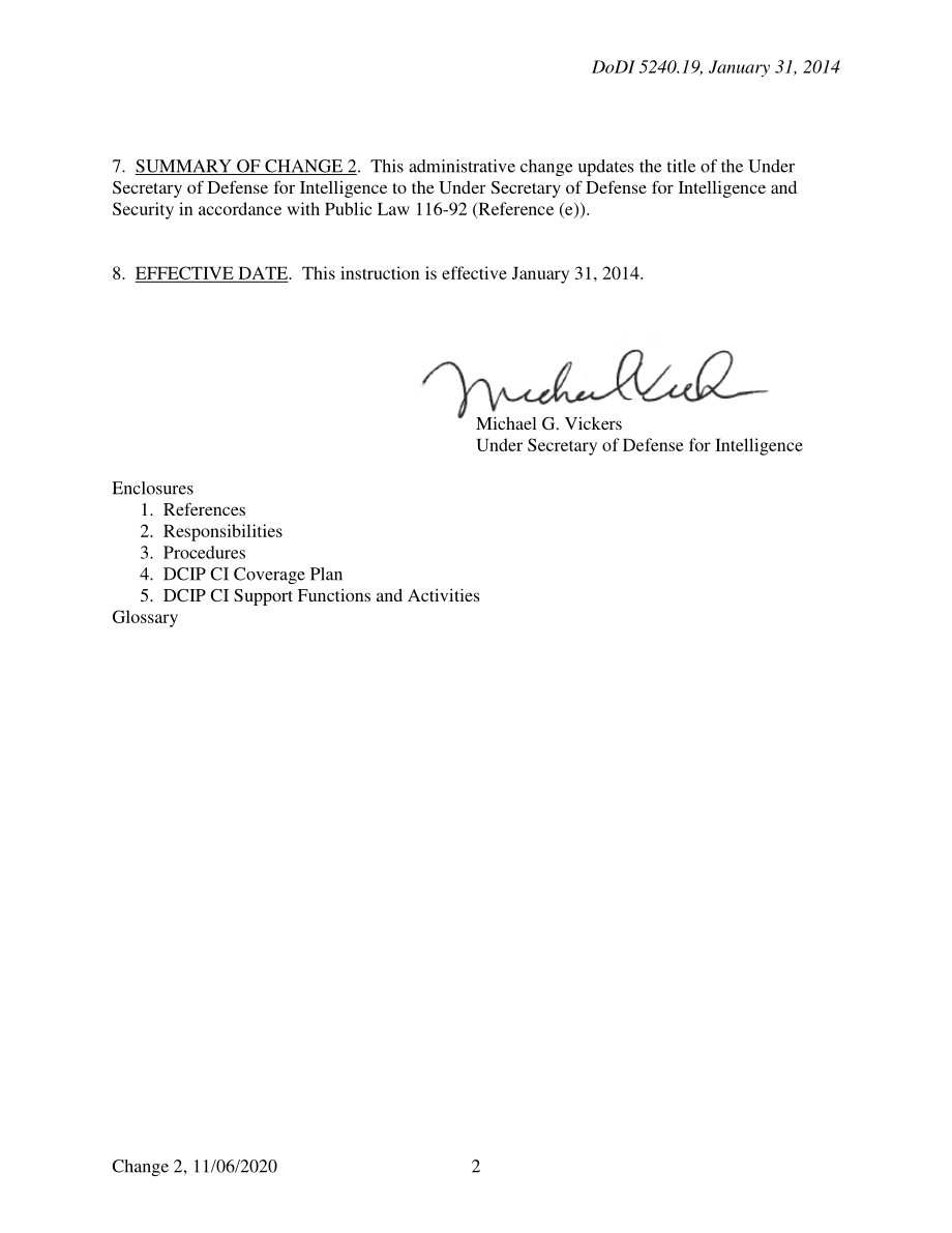 DoDI 5240.19 对国防关键基础设施计划（DCIP）的反情报支持.pdf_第2页