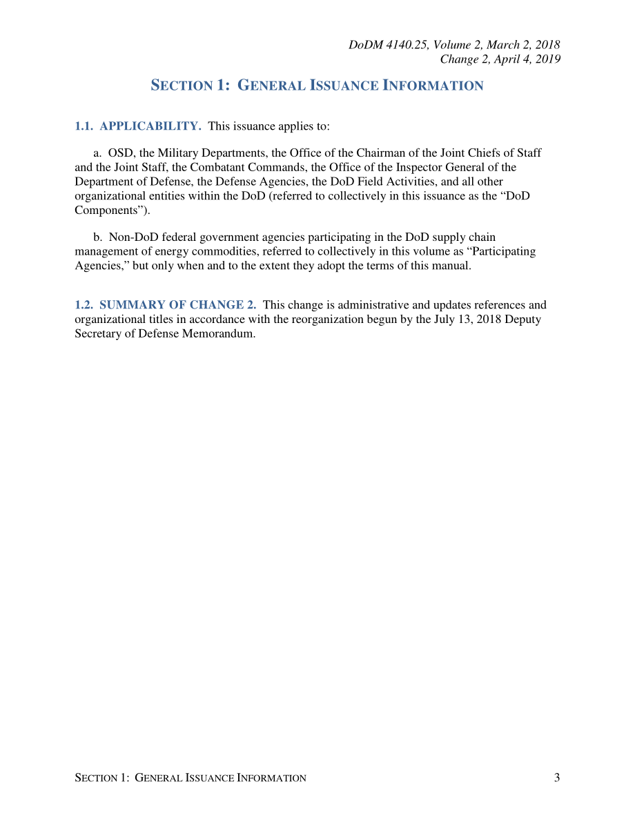 DoDM 4140.25 Volume 2 美国国防部能源商品管理：记录保留和表格管理.pdf_第3页