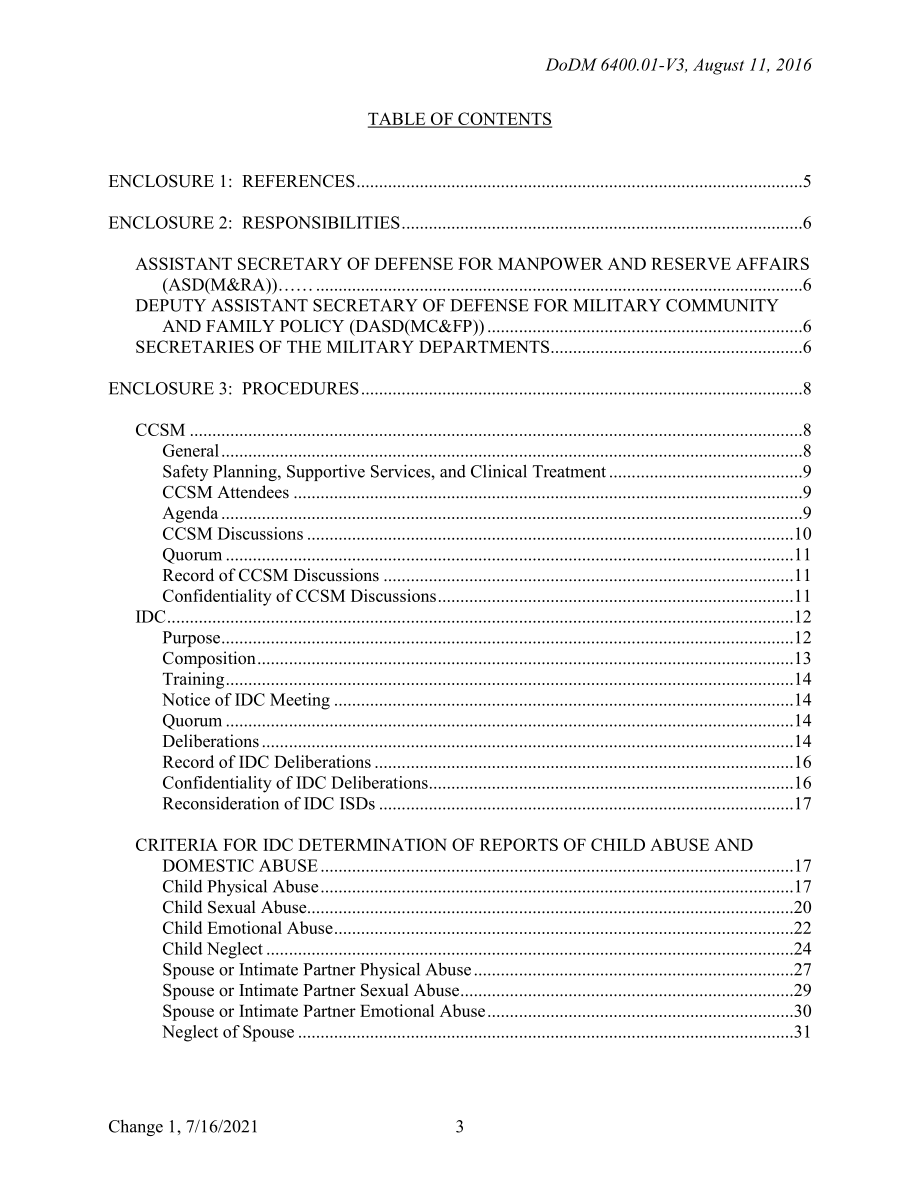 DoDM 6400.01 Volume 3 家庭倡导计划：临床病例工作人员会议和事件确定委员会.pdf_第3页