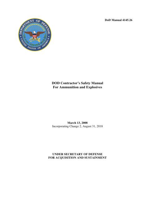 DoD 4145.26-M 国防部承包商弹药和爆炸物安全手册.pdf
