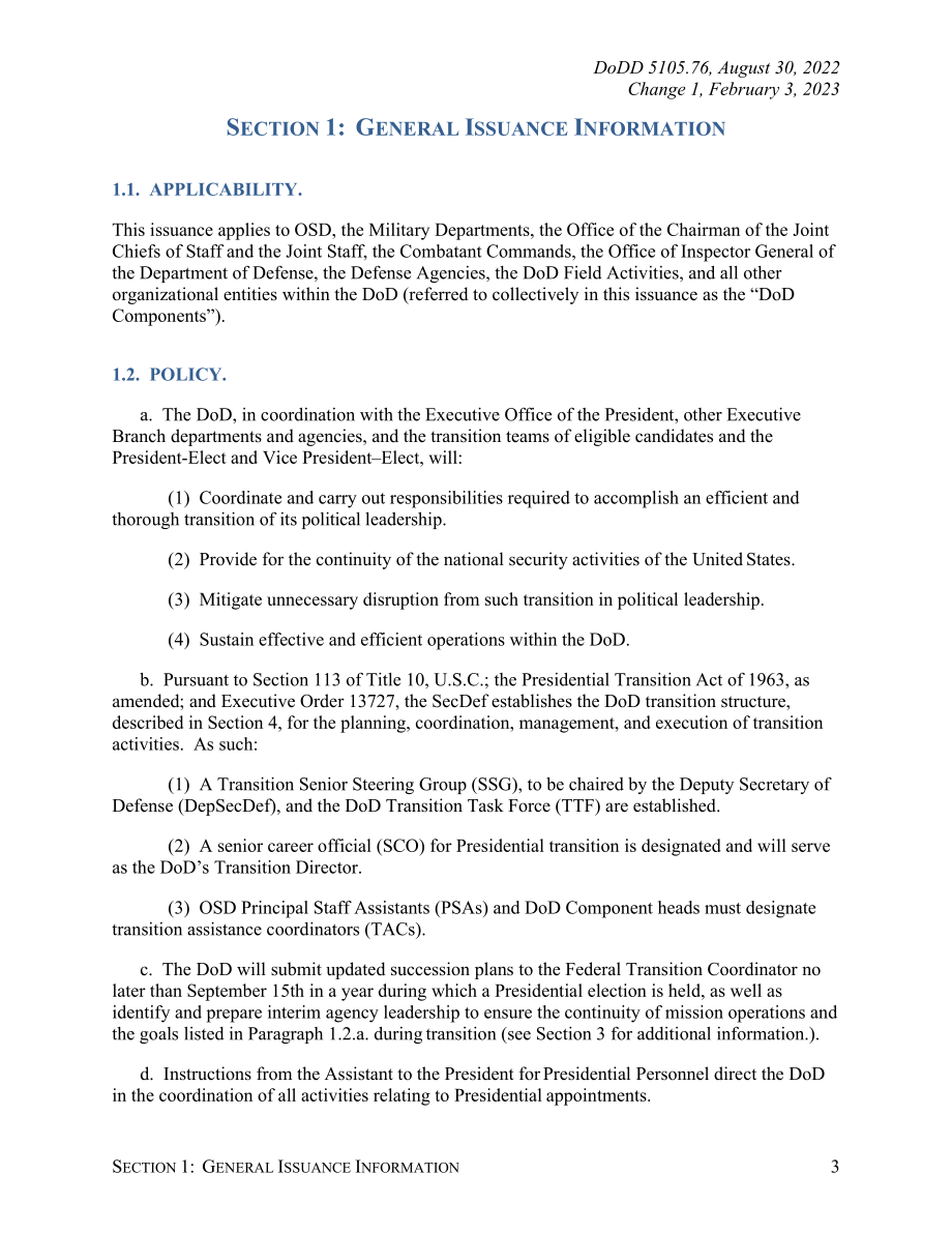 DoDD 5105.76 总统过渡和政治任命及其他官员的过渡规划.pdf_第3页
