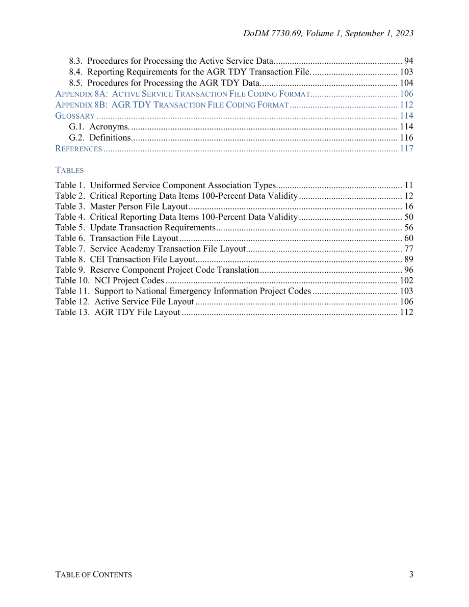 DoDM 7730.69 Volume 1 军警人力资源信息系统：主要报告要求.pdf_第3页