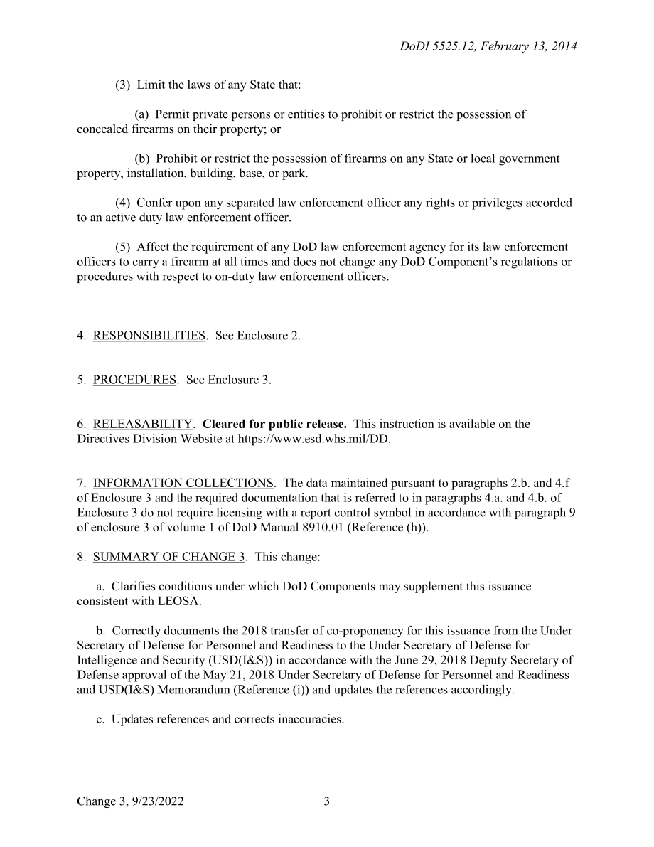 DoDI 5525.12 经修订的2004年执法人员安全法（LEOSA）的实施.pdf_第3页