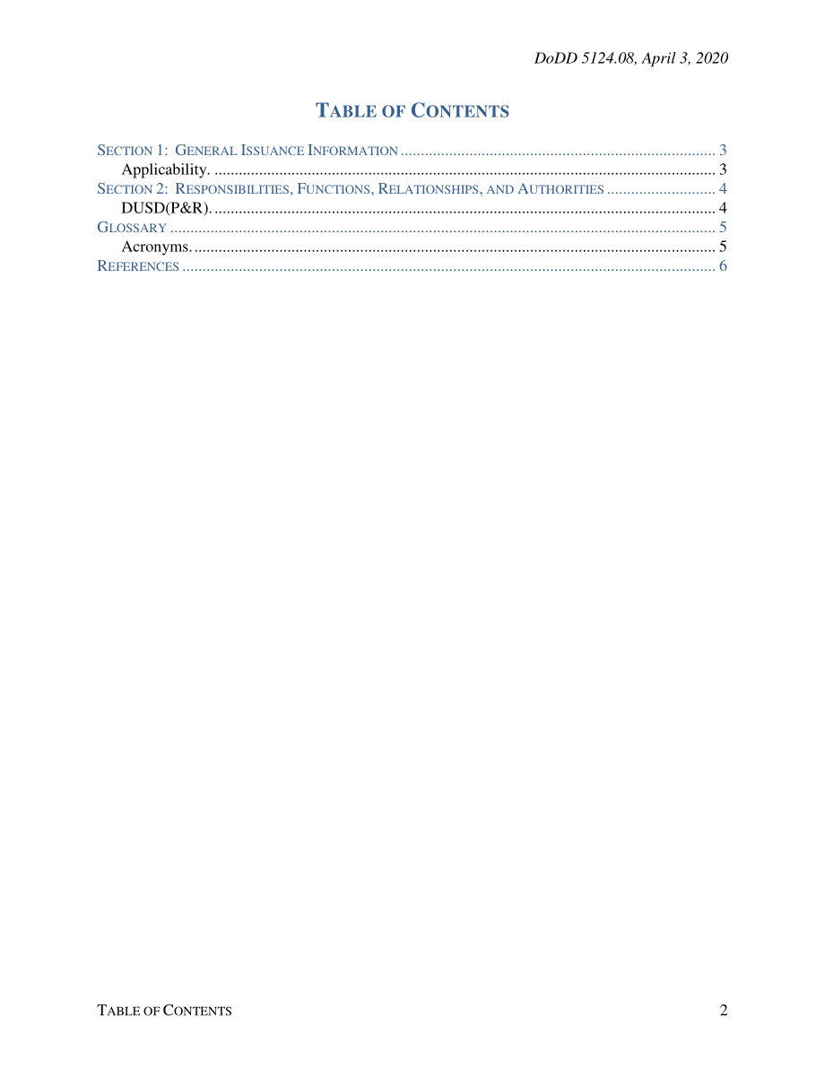 DoDD 5124.08 国防部人事和准备副部长（DUSD（P&R））.pdf_第2页