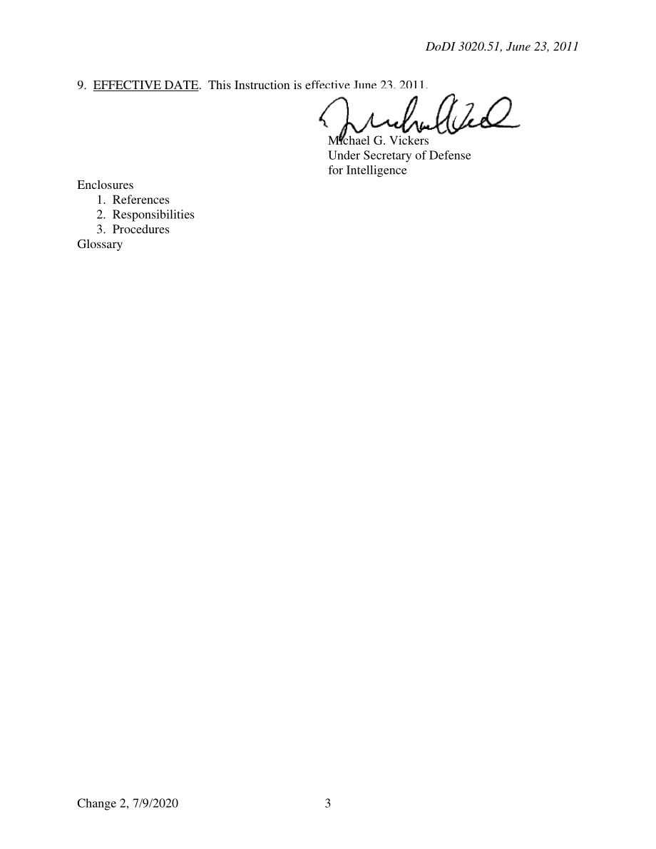 DoDI 3020.51 国防关键基础设施计划（DCIP）的情报支持.pdf_第3页