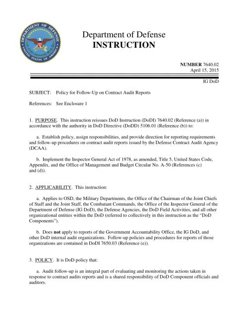 DoDI 7640.02 合同审计报告跟进政策.pdf