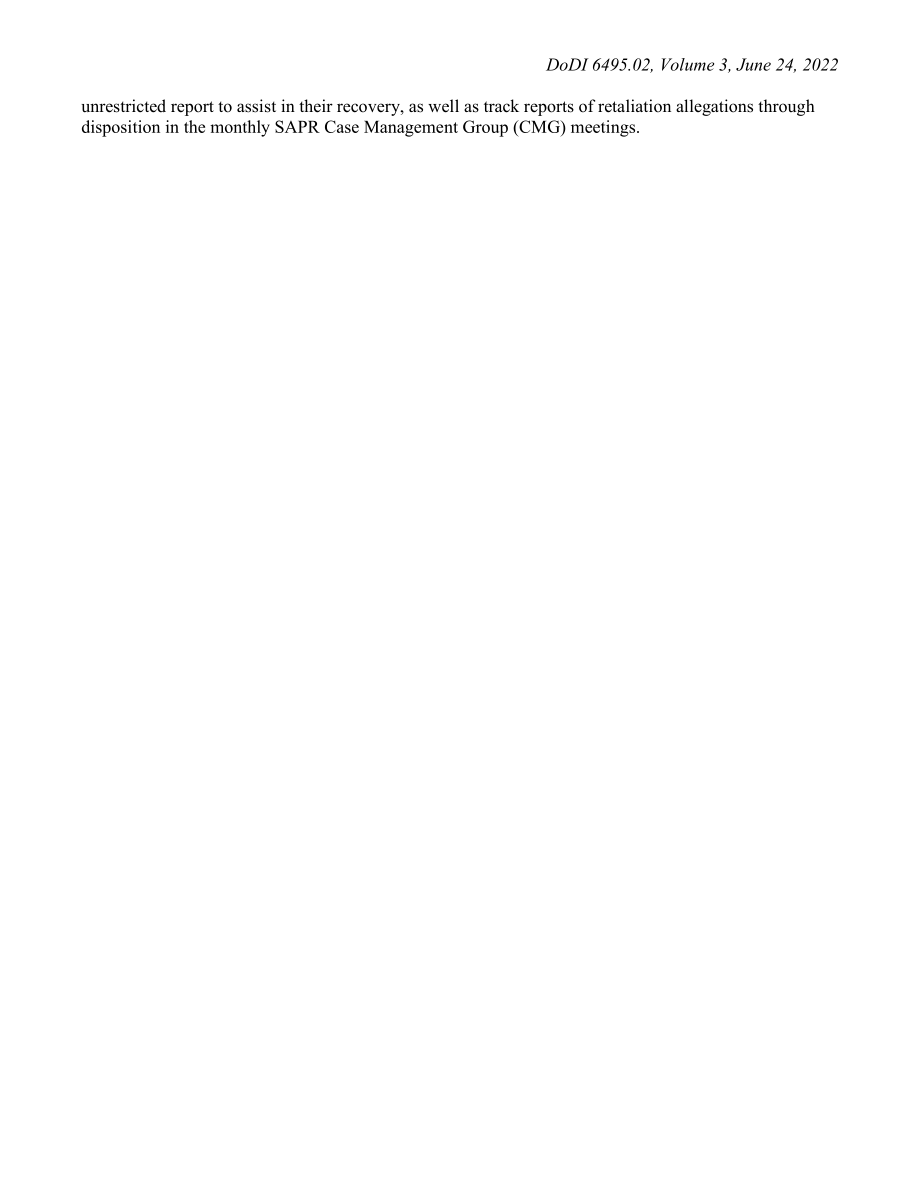 DoDI 6495.02  Volume 3 性侵犯预防与应对：成人性侵犯案件的报复应对.pdf_第2页