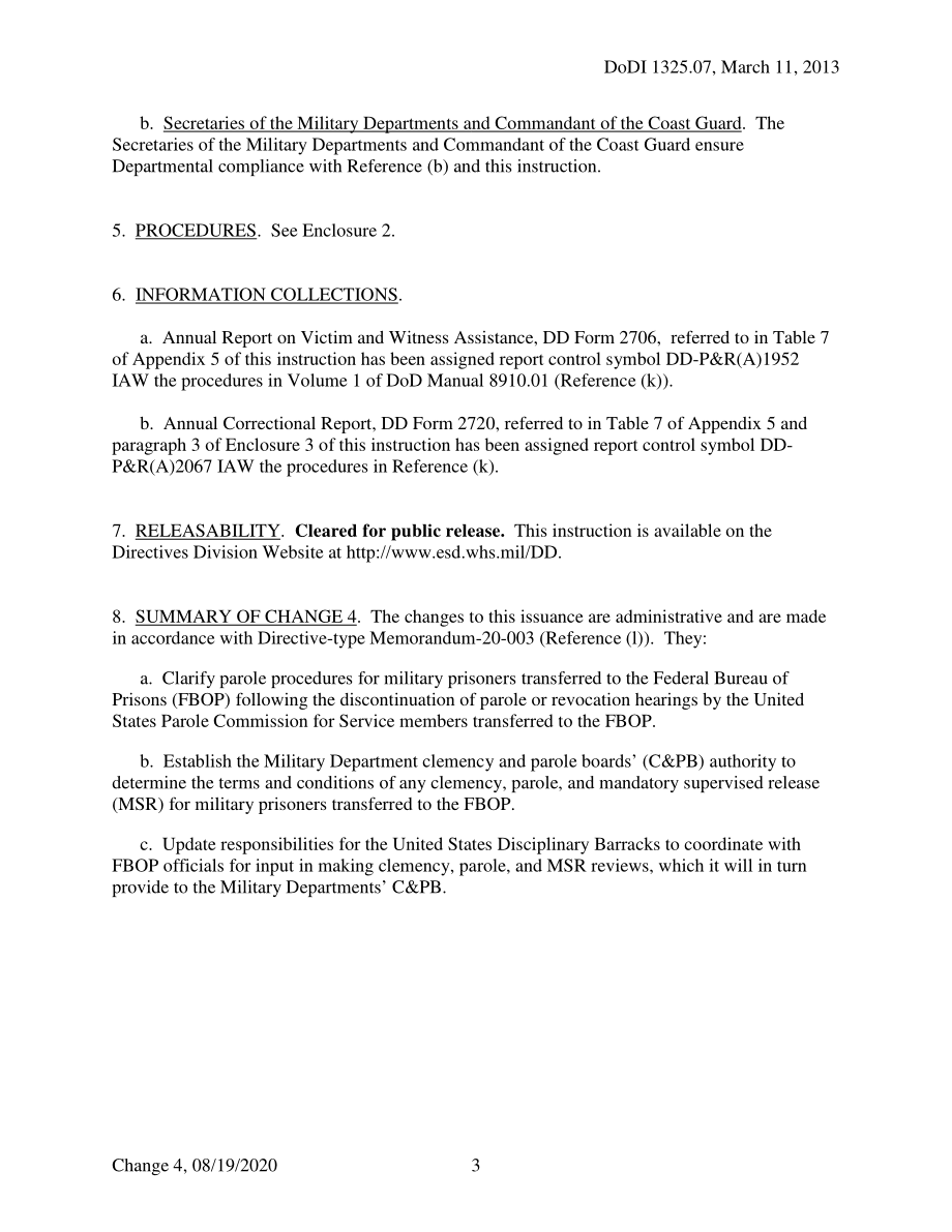 DoDI 1325.07 军事矫正设施和赦免假释机构的管理.pdf_第3页