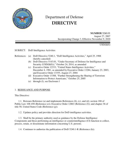 DoDD 5240.01 国防部情报活动.pdf