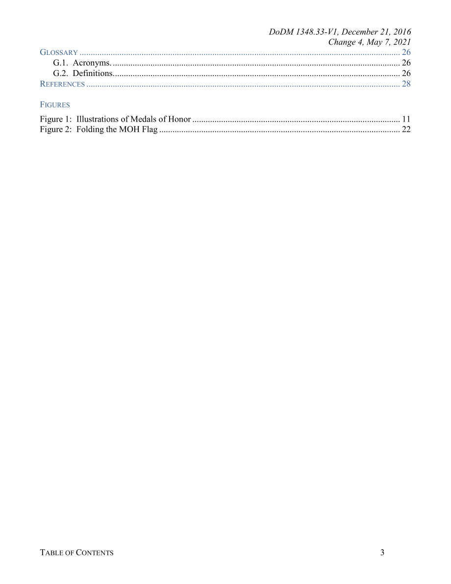 DoDM 1348.33  Volume 1 军事勋章和奖项手册：荣誉勋章.pdf_第3页