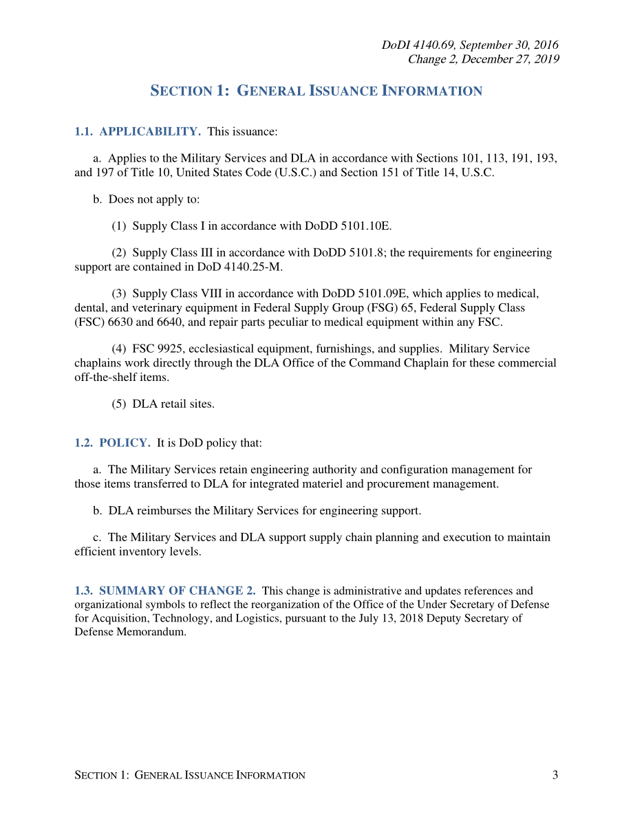 DoDI 4140.69 国防后勤局供货物项工程保障说明（DLA）.pdf_第3页
