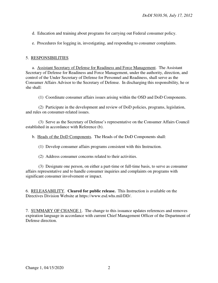 DoDI 5030.56 国防部消费者事务计划.pdf_第2页
