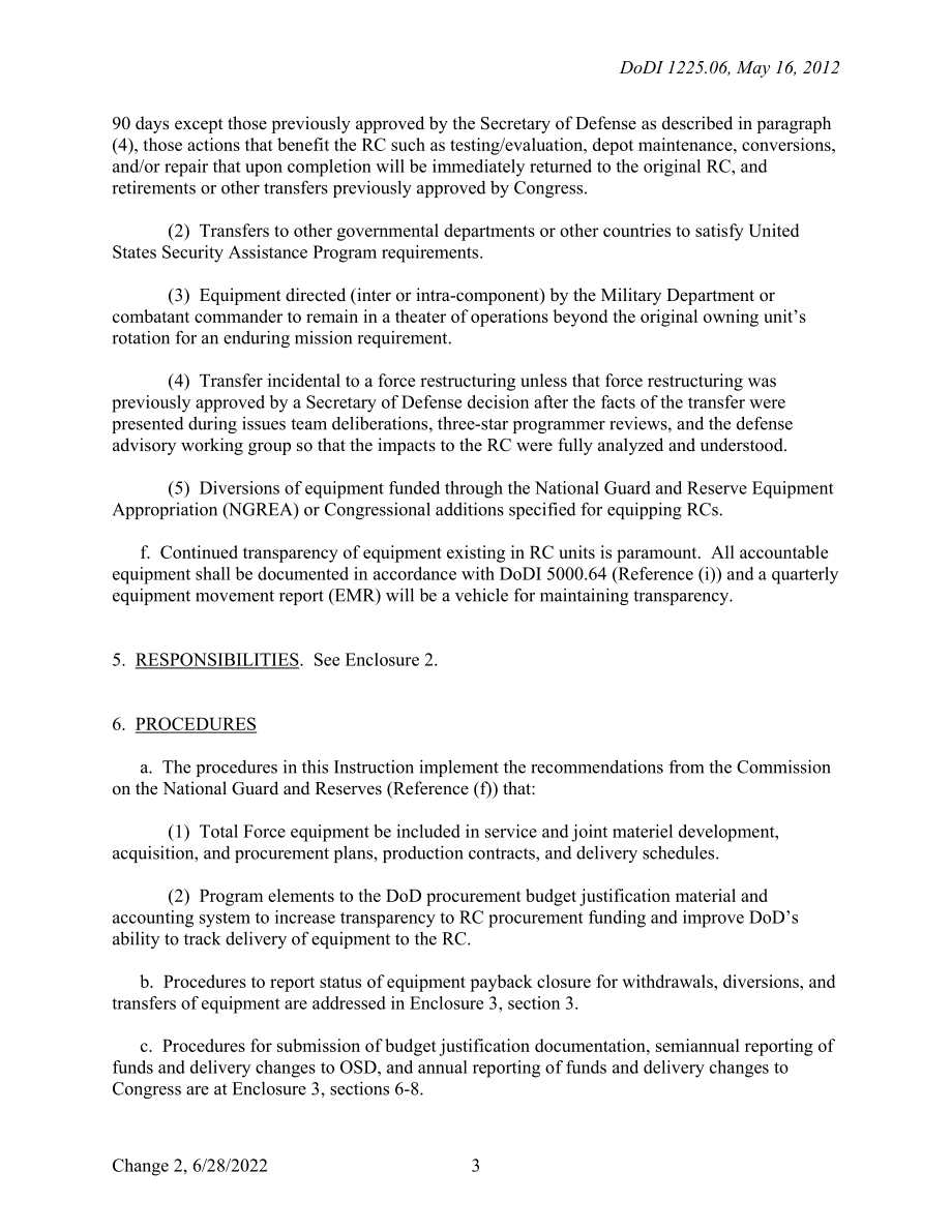 DoDI 1225.06 装备预备役部队.pdf_第3页