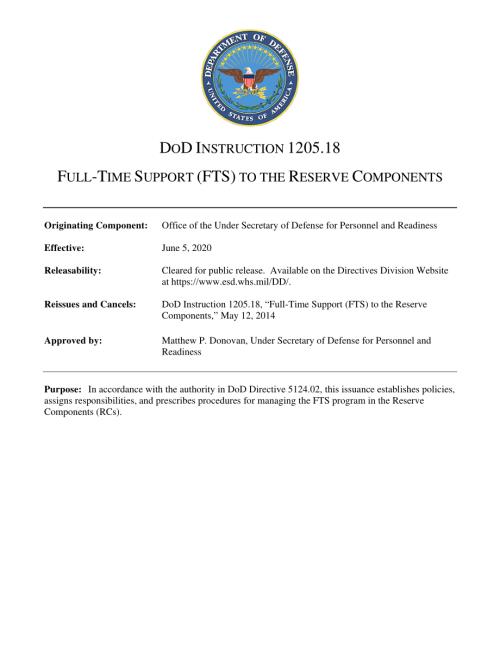 DoDI 1205.18 储备组件的全职支持（FTS）.pdf