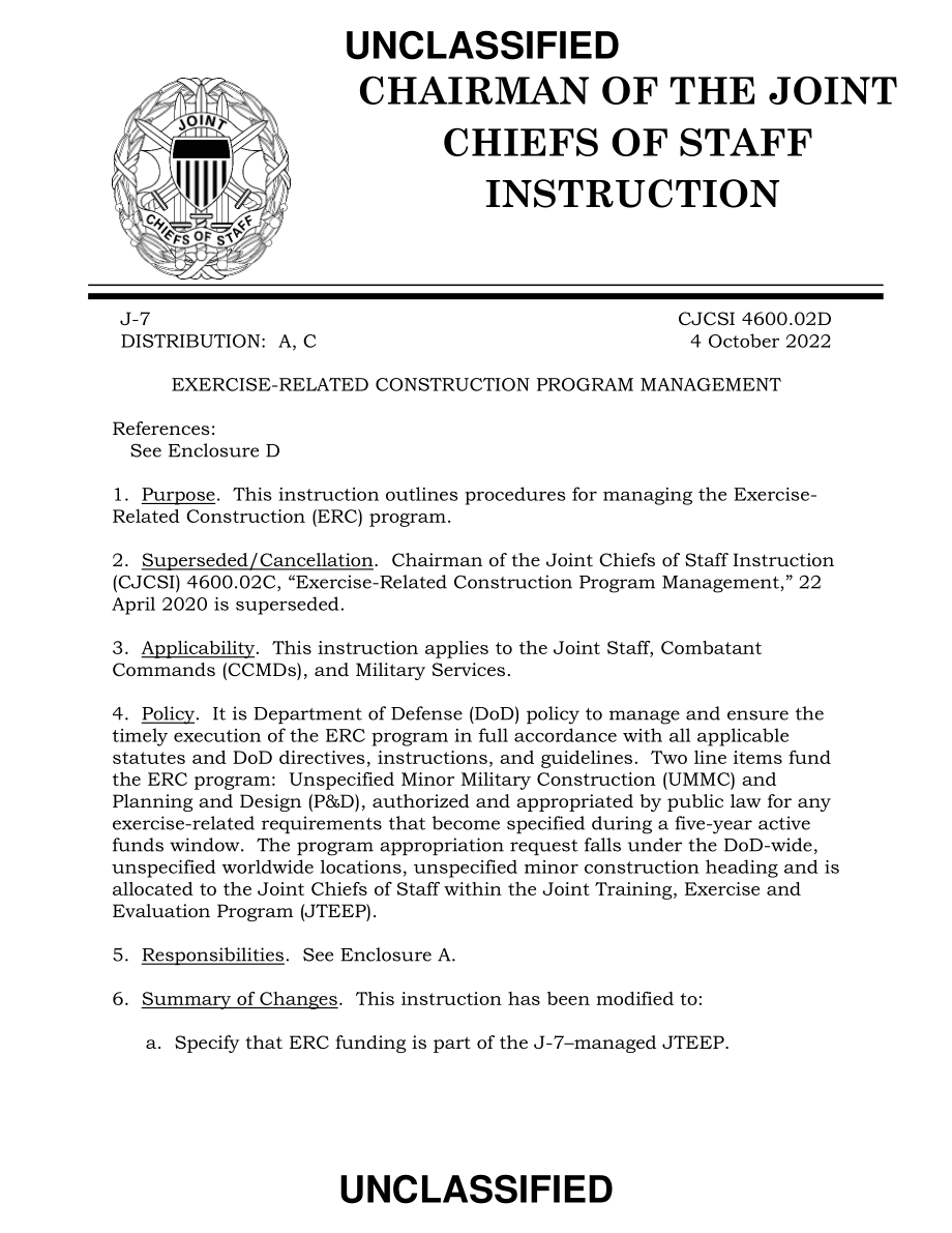 CJCSI 4600.02D 演练相关建设方案管理.pdf_第1页