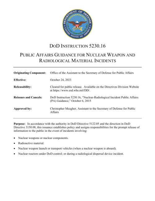 DoDI 5230.16 核武器和放射性物质事件公共事务指南.pdf