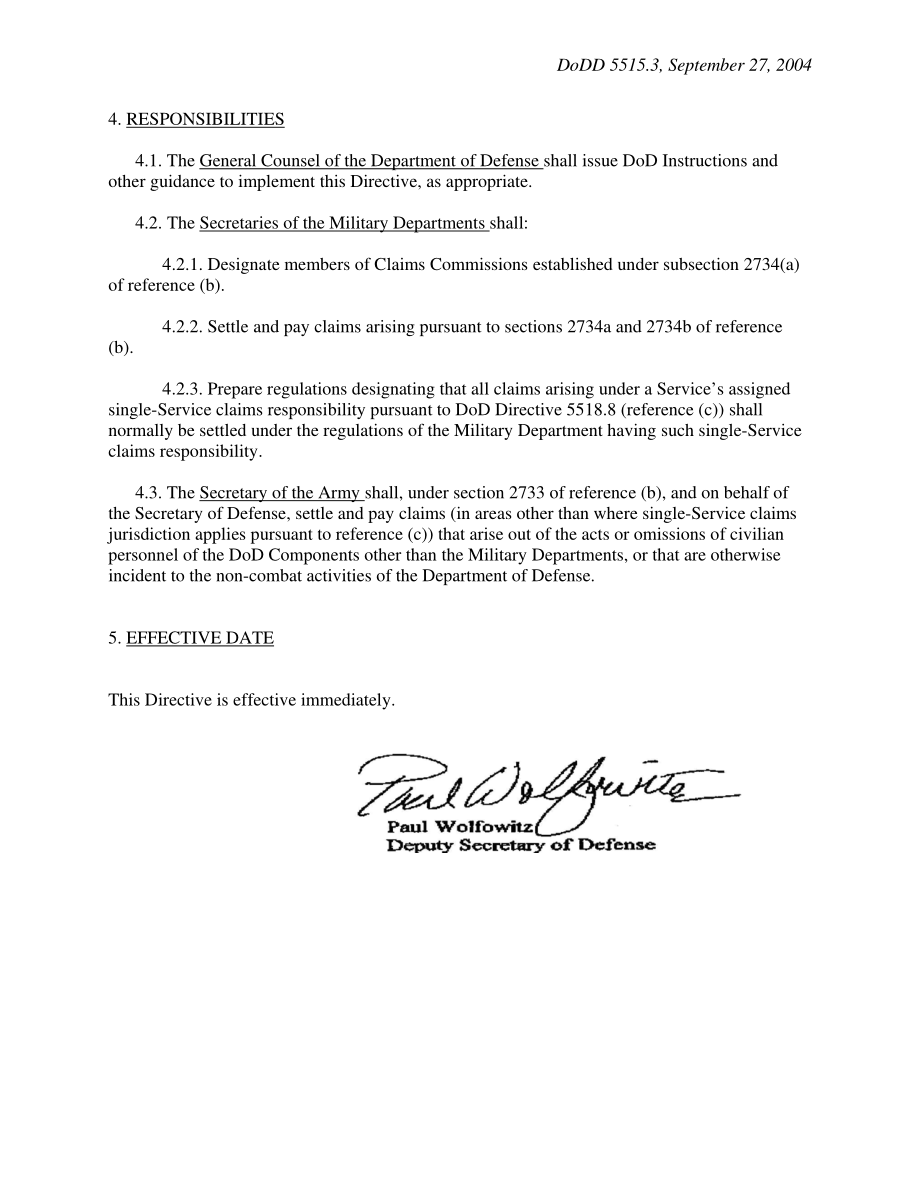 DoDD 5515.03 根据美国法典第10篇第2733、2734、2734a和2734b条解决索赔.pdf_第2页