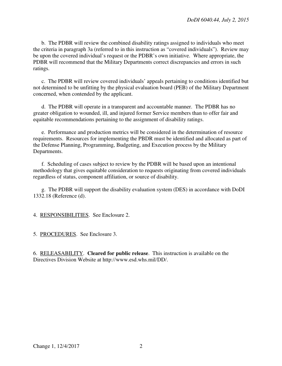 DoDI 6040.44 身体残疾审查委员会（PDBR）.pdf_第2页