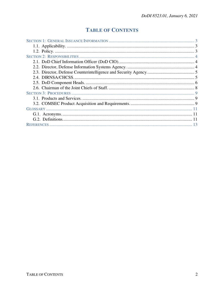 DoDI 8523.01 通信安全.pdf_第2页
