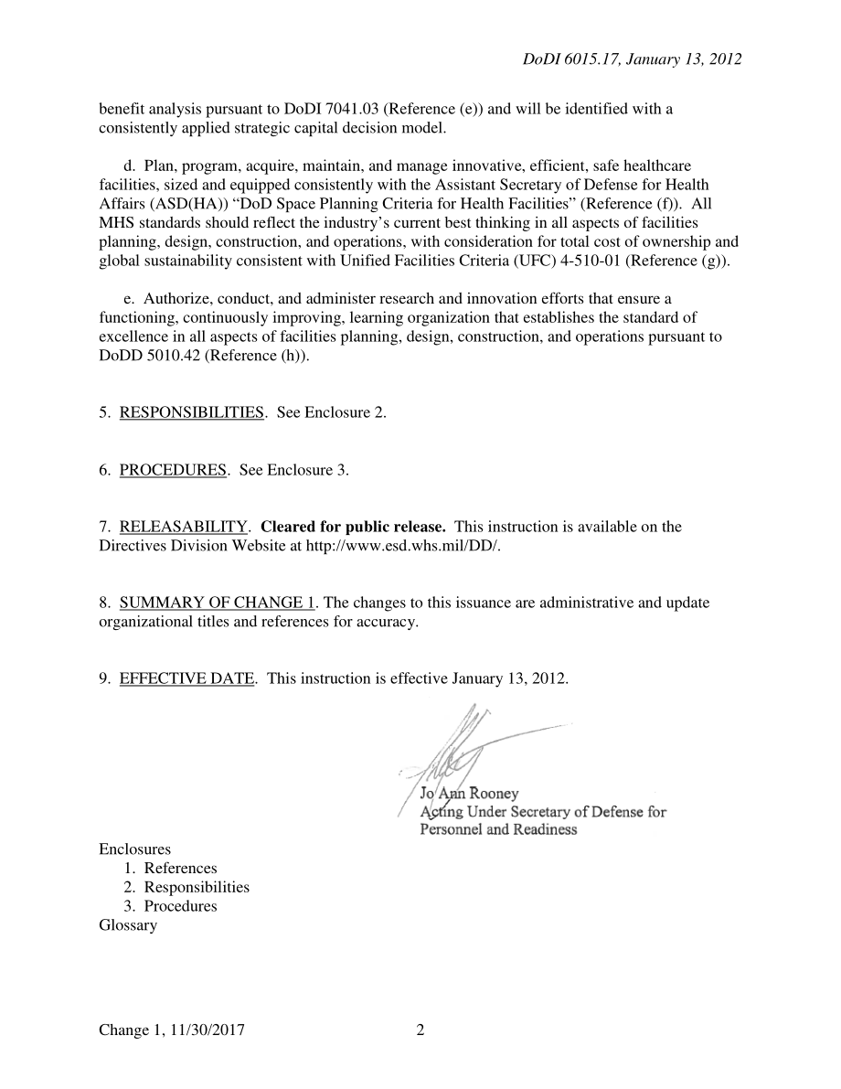 DoDI 6015.17 军事卫生系统（MHS）设施组合管理.pdf_第2页