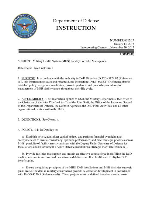 DoDI 6015.17 军事卫生系统（MHS）设施组合管理.pdf
