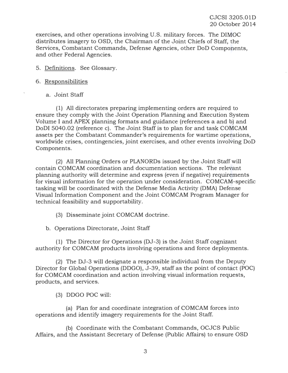 CJCSI 3205.01D 联合战斗摄像机(COMCAM).pdf_第3页