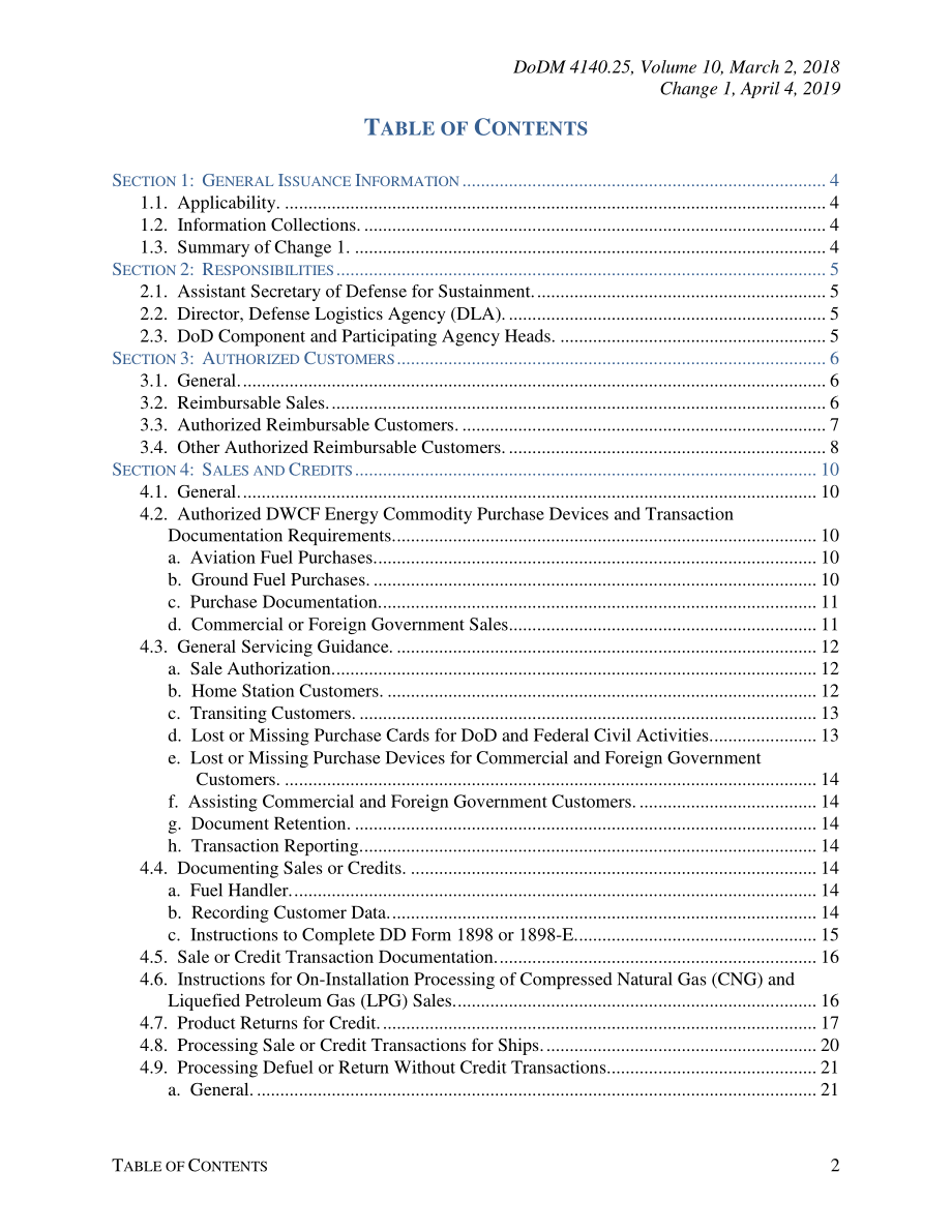 DoDM 4140.25 Volume 10 美国国防部能源商品管理：销售责任和文件管理.pdf_第2页