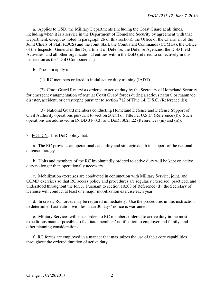 DoDI 1235.12 访问储备组件（RC）.pdf_第2页