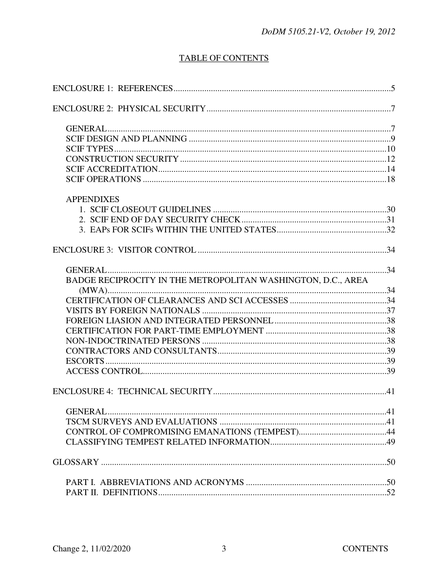 DoDM 5105.21Volume 2 敏感分隔信息（SCI）行政安全手册：物理安全、访客控制和技术安全管理.pdf_第3页