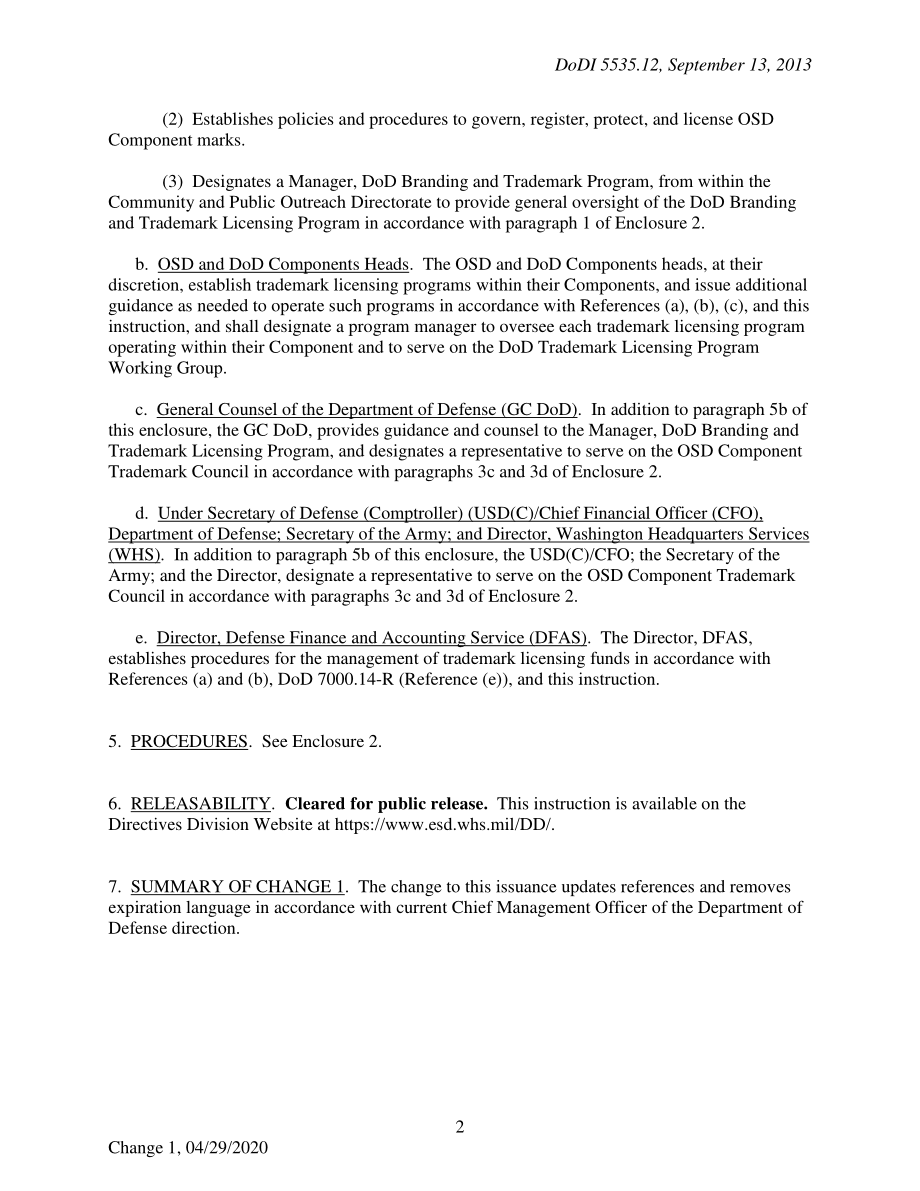 DoDI 5535.12 国防部品牌和商标许可计划实施.pdf_第2页