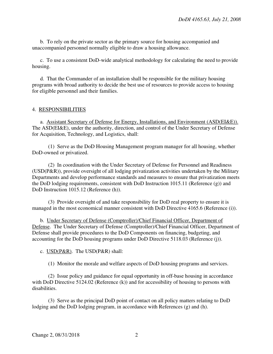 DoDI 4165.63 国防部住房.pdf_第2页