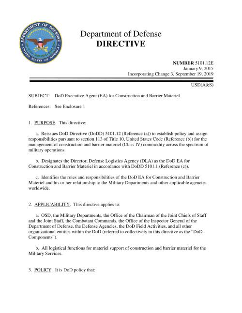 DoDD 5101.12E 国防部建筑和屏障材料执行代理（EA）.pdf