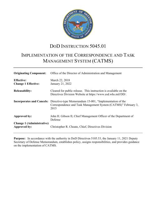 DoDI 5045.01 实施通信和任务管理系统（CATMS）.pdf