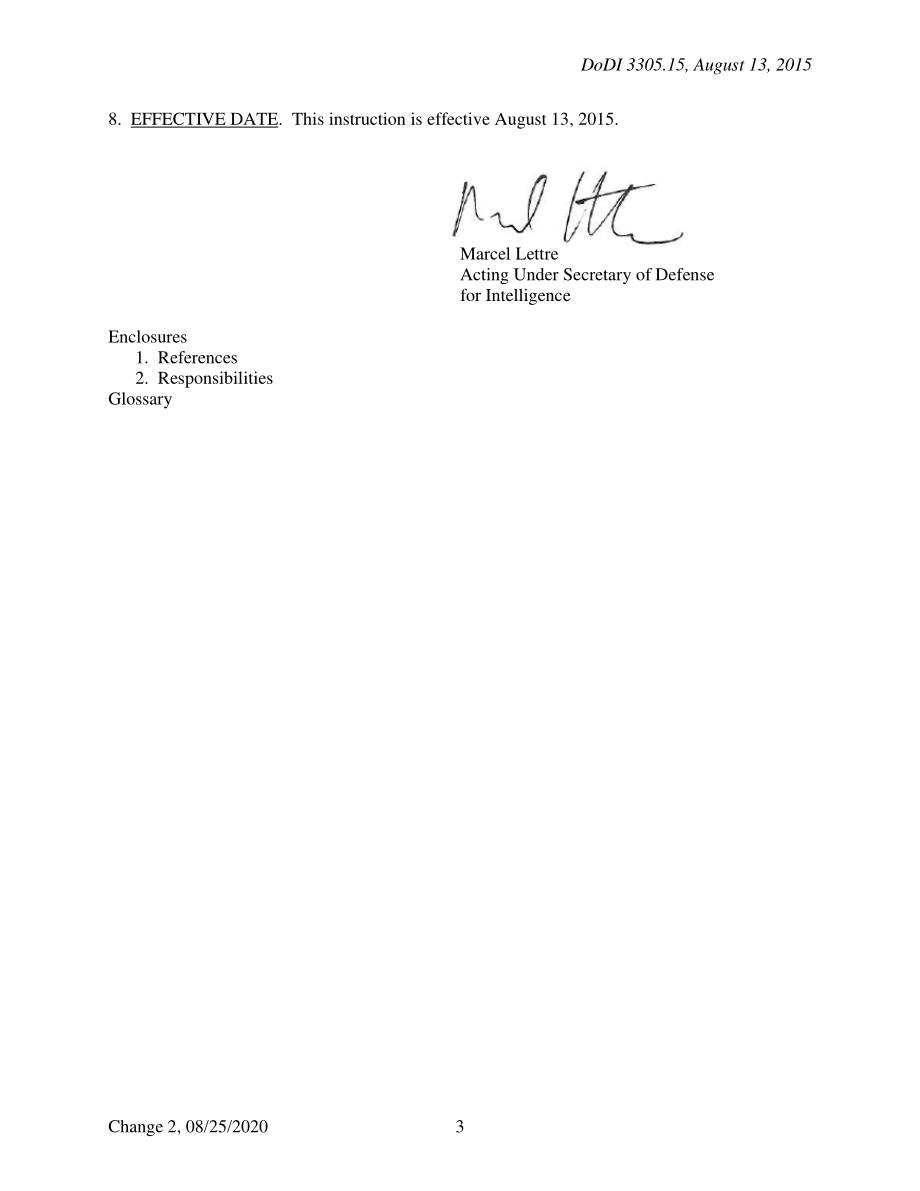 DoDI 3305.15 国防部人类智能（HUMINT）培训和认证.pdf_第3页
