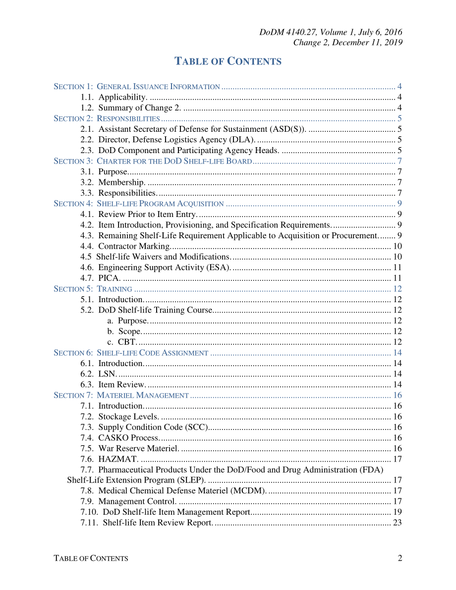 DoDM 4140.27 Volume 1 国防部保质期管理计划：计划管理.pdf_第2页