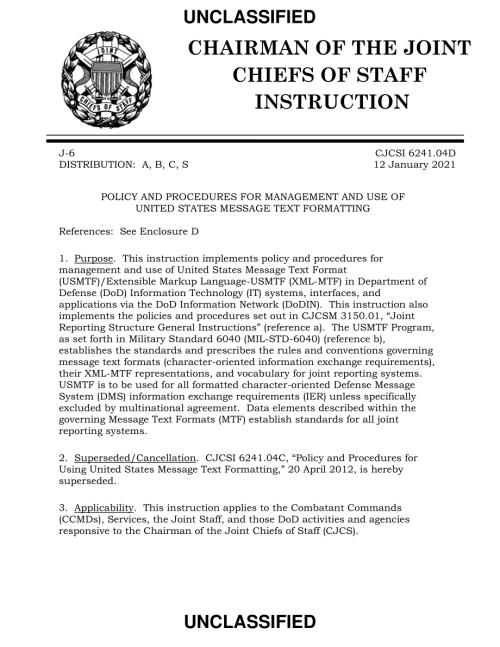 CJCSI 6241.04D 美国消息文本格式管理和使用的政策和程序.pdf