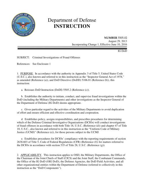 DoDI 5505.02 欺诈罪的刑事调查.pdf