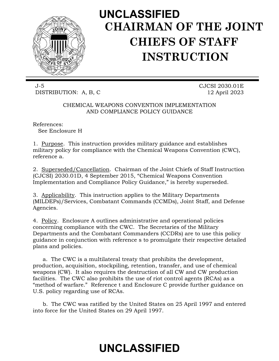 CJCSI 2030.01E 化学武器公约执行和合规政策指导.pdf_第3页
